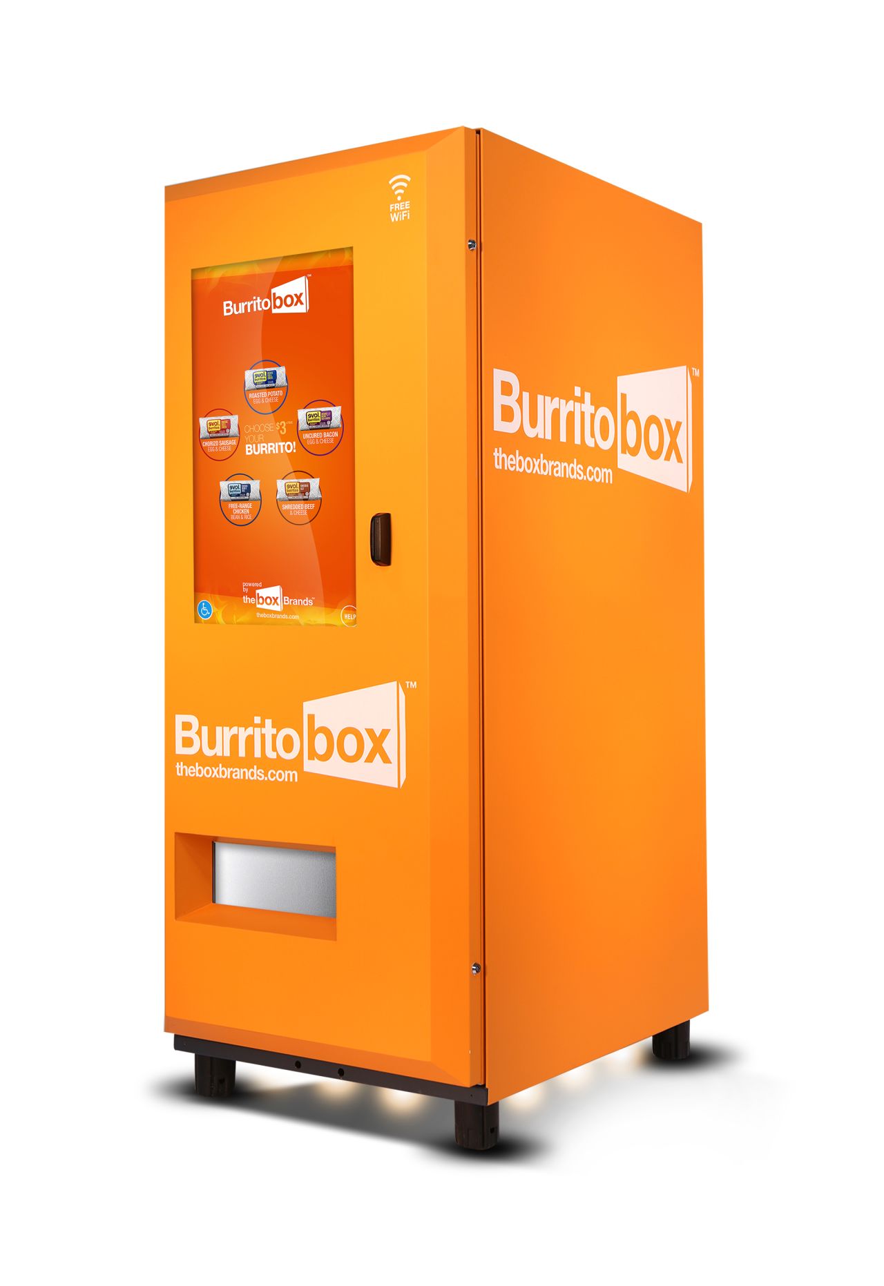 Where better than the University of Southern California campus to find the first-ever burrito vending machine? 