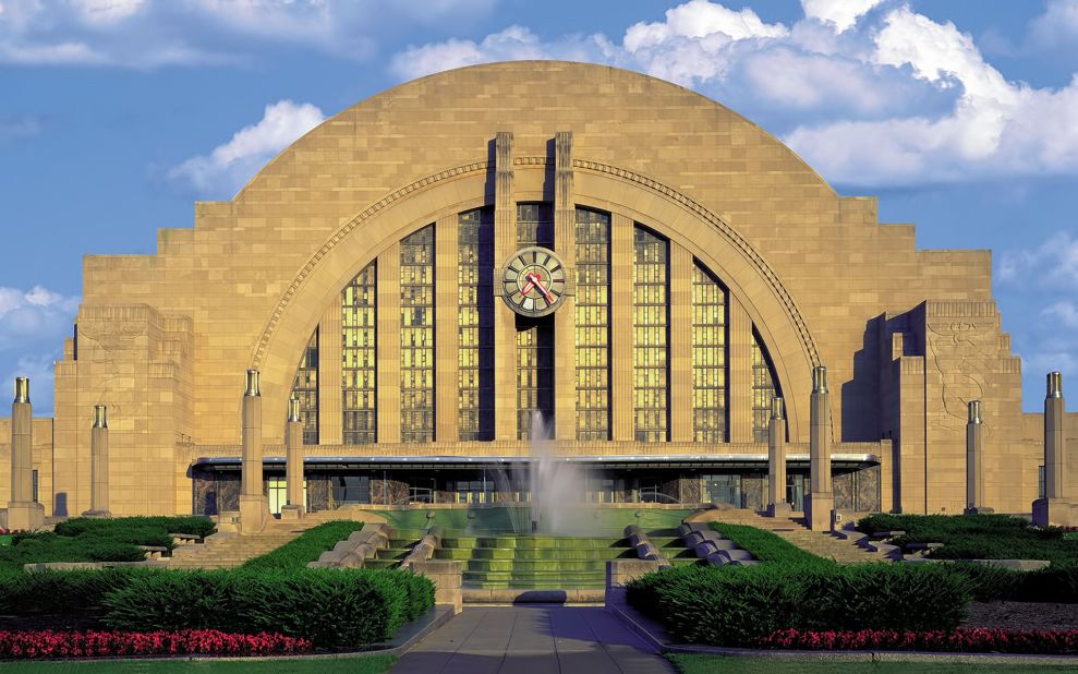 The second endangered site in Cincinnati, Ohio, Union Terminal is an iconic symbol of the city.  It is a world-class example of Art Deco architecture, but repairs are needed.  