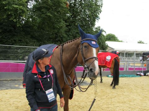 Janus Marquis has worked with the U.S. showjumping team as an equine physiotherapist at three Olympic Games -- Athens, Beijing and most recently London.