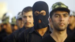 Newly-recruited Iraqi volunteers take part in a training session on June 20 2014, in the southern Shiite Muslim shrine city of Najaf as thousands of Shiite volunteers join Iraqi security forces in the fight against Jihadist militants who have taken over several northern Iraqi cities.