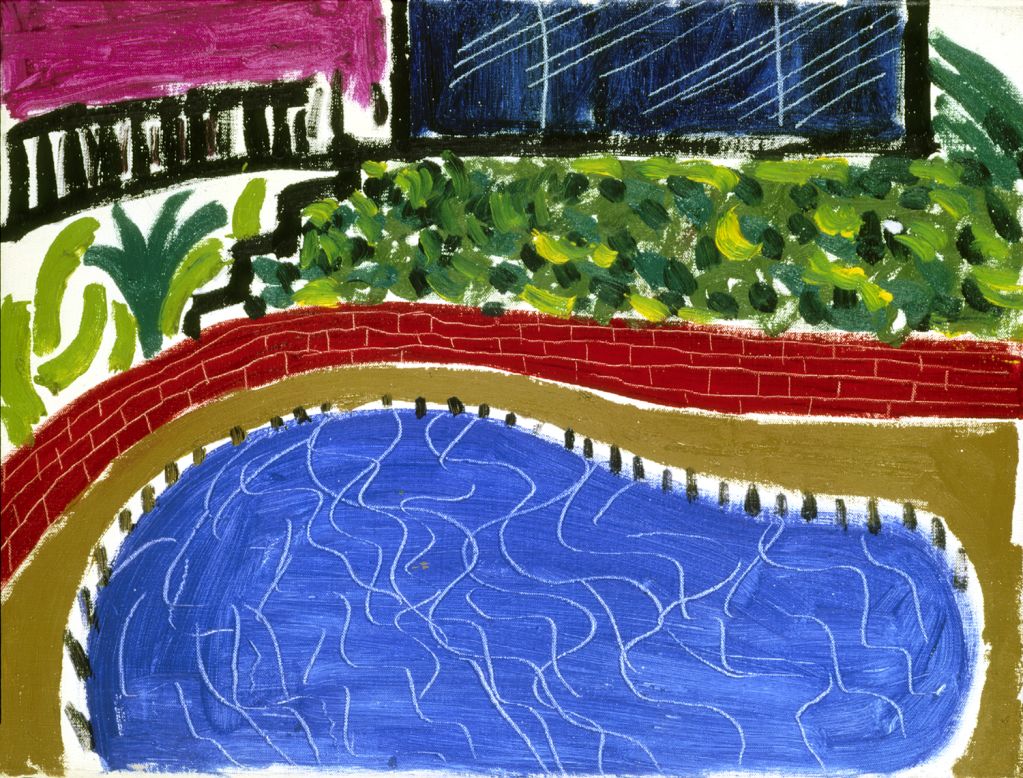 <em>Detail of "Montcalm Pool, Los Angeles" (1980) by British artist David Hockney</em><br /><br />"We are always looking for pioneers, whether those are the pioneers of the day, or the people who were pioneers before they became incredibly important seminal figures," says Marc Spiegler, one of the directors of Art Basel, about the fair's selection process.