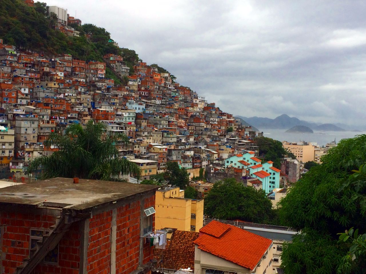 It's been estimated that there are over one million people living in Rio de Janeiro's favelas.