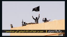 This photos was taken by the Sunni-extremist, al Qaeda splinter terrorist group ISIS - Islamic State in Iraq and Syria on or about Wednesday, June 18, 2014 near Mosul/ Nineveh, Iraq, about 420 km north of Baghdad. ISIS invaded the area on June 7th. ISIS captured several vehicles and a large cache of Iraqi military equipment, abandoned by the Iraqi army which largely fled during the attack.
