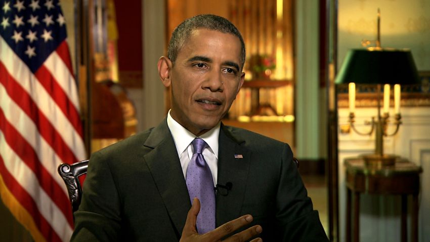 President Barack Obama speaks to CNN's Kate Bolduan on Friday, June 20.
