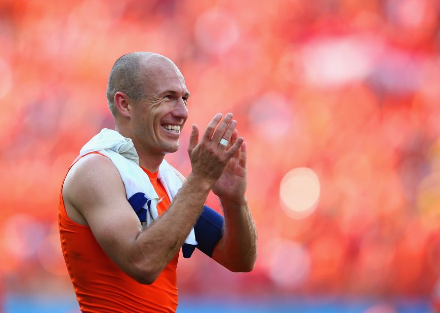 The Netherlands will need another stellar performance from winger Arjen Robben if they are to appear in back-to-back World Cup finals.