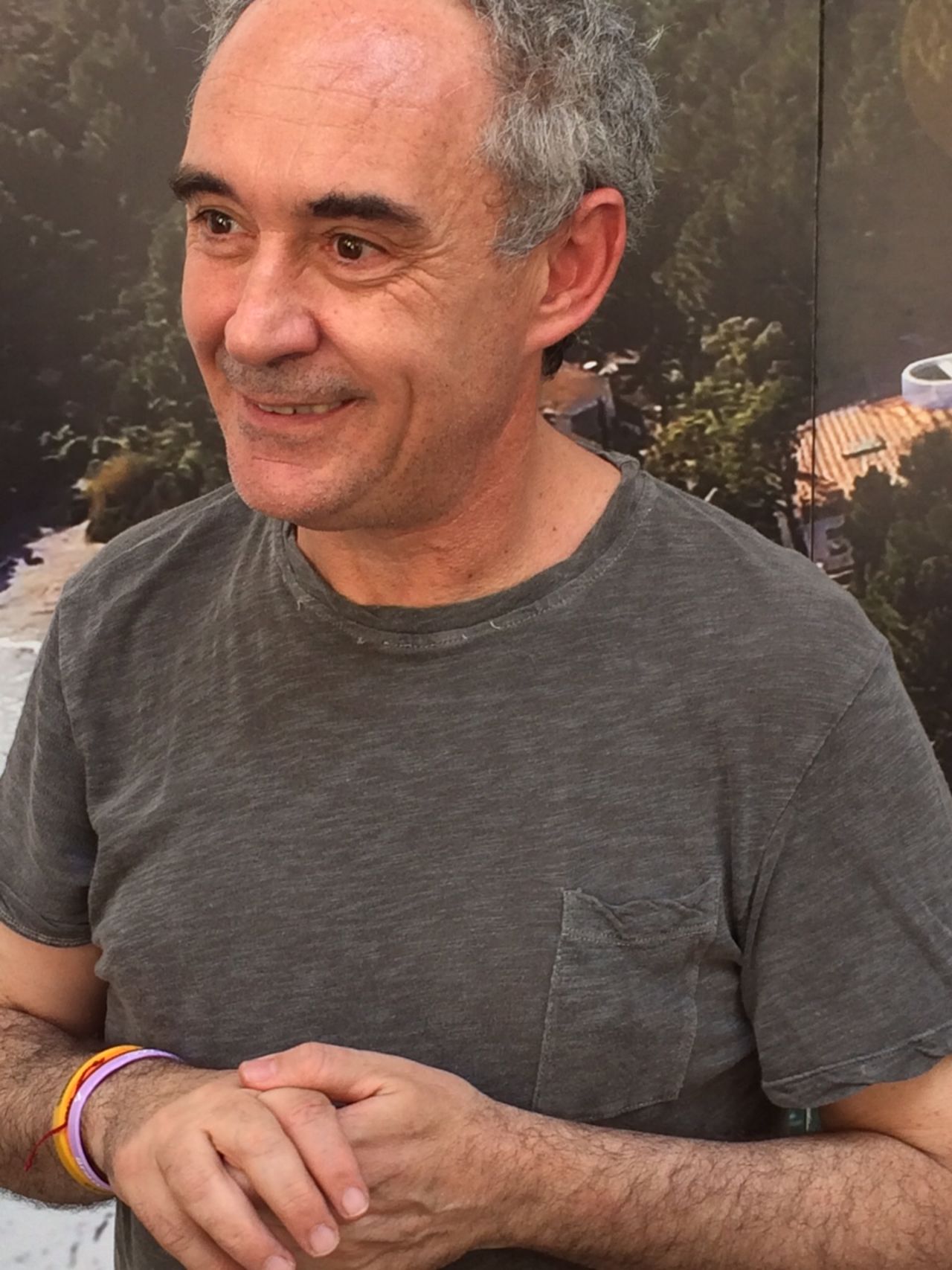Ferran Adria became a cook after joining the army at age 19. 