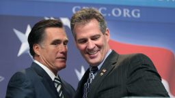 Mitt Romney Scott Brown CPAC