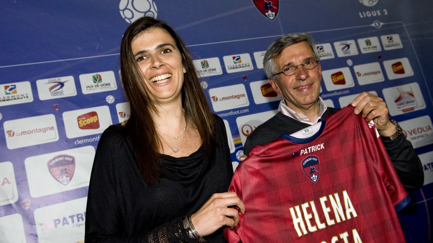 Portuguese Helena Costa was initially announced as Clermont Foot's coach in May.