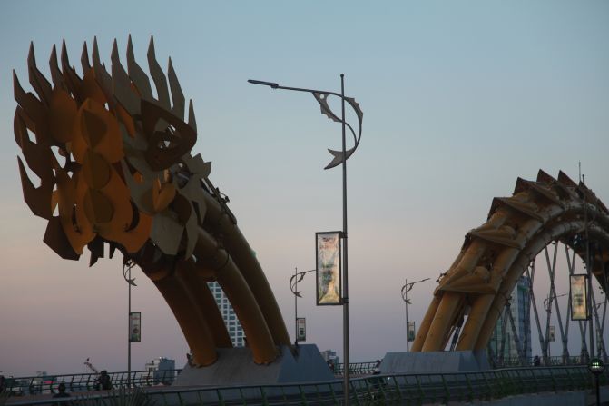 "The dragon is one of the most important symbols in Vietnamese culture," says Nick Masucci, CEO of Louis Berger, a partner in the bridge's design and construction.