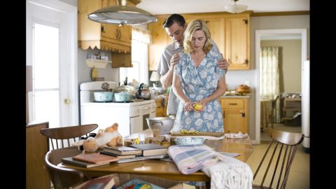 In the 2008 drama "Revolutionary Road," Leonardo DiCaprio and Kate Winslet play Frank and April Wheeler, a couple in the 1940s who become sick of their suburban lifestyle and set their eyes on Paris. After April gets pregnant and Frank is offered a promotion, the two put those plans on hold. April, still unhappy, ultimately decides to perform her own abortion, and dies after the botched procedure.
