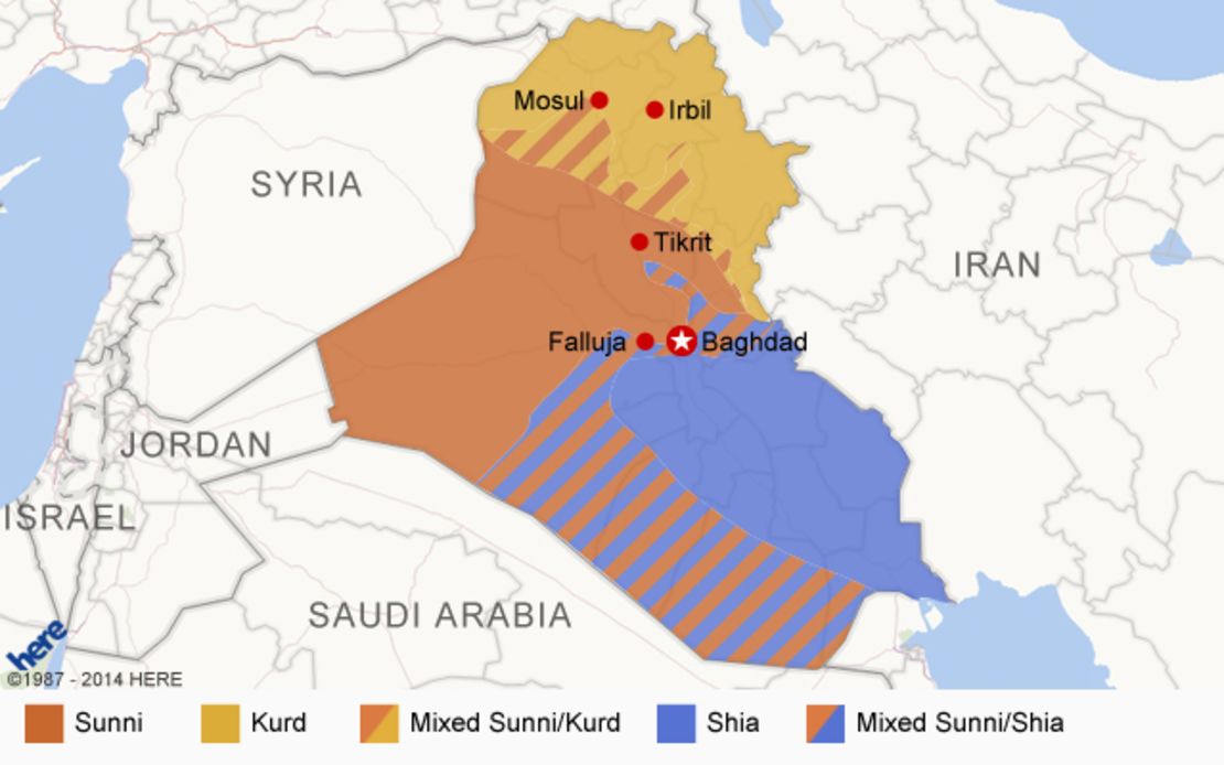 Iraq's ethnic divide