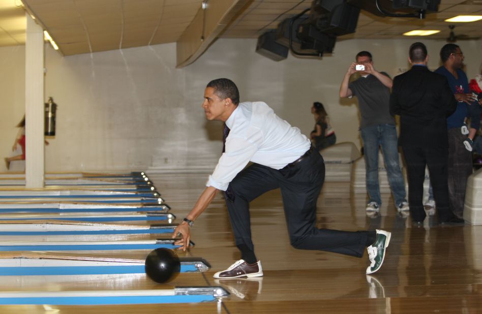 When Barack Obama <a href="http://www.cnn.com/video/?/video/politics/2008/03/30/vo.obama.bowling.alley.cnn&iref=allsearch">went bowling</a> in Altoona, Pennsylvania, in 2008, the imagery was supposed to be simple: Obama doing something most Americans can identify with. The problem: Obama bowled a paltry 37 through seven frames. A perfect score is 300.