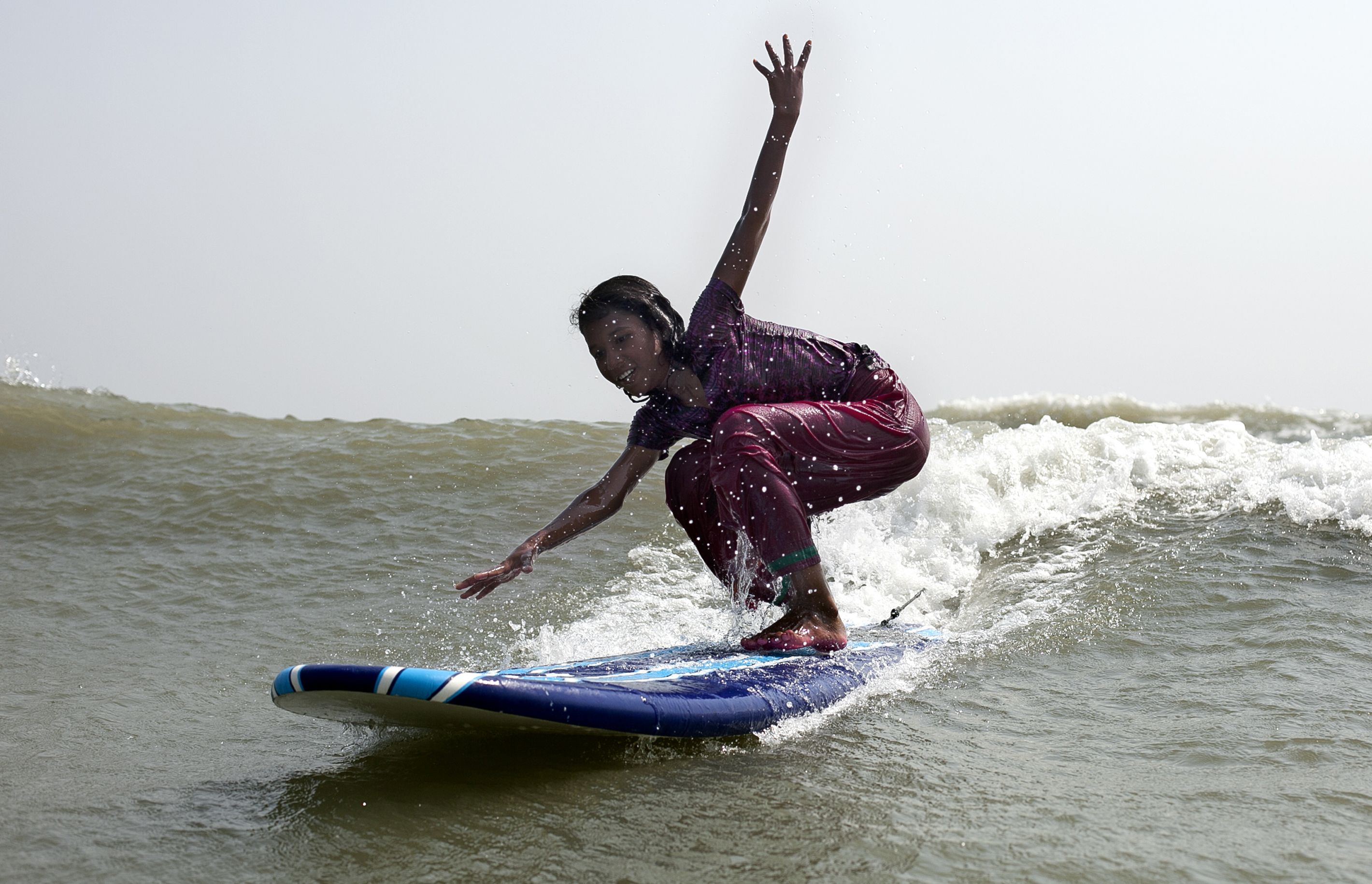 Surfing the BIGGEST standing wave and things got WEIRD! 