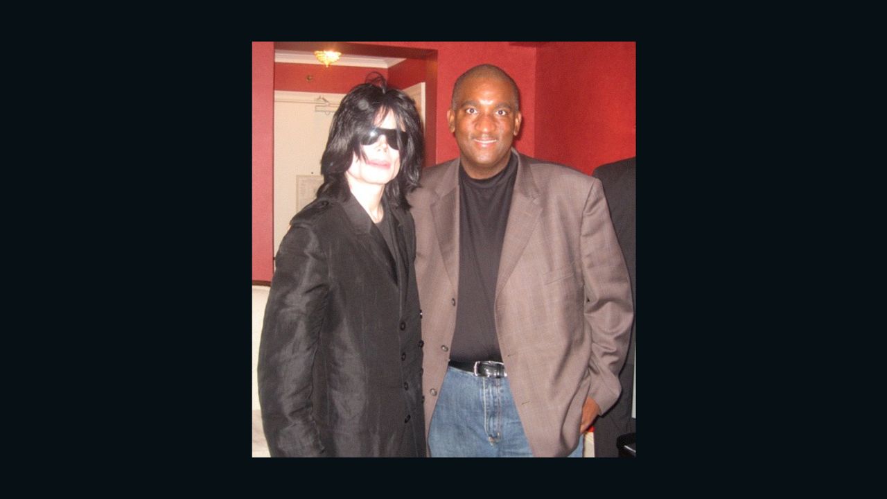 Bryan Monroe, right, conducted the last major interview with Michael Jackson in 2007 in New York.