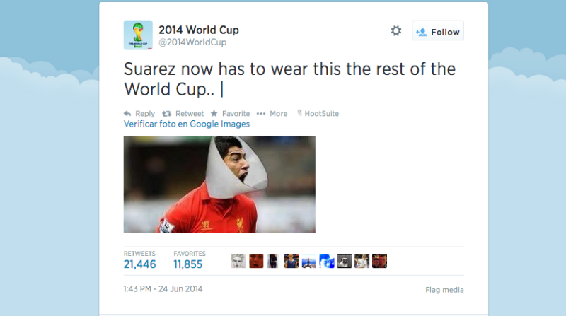 Las redes sociales nos han llevado al epicentro del drama en este Mundial, tanto para bien como para mal. ¿Quién no ha visto un meme de la mordida de Luis Suárez?