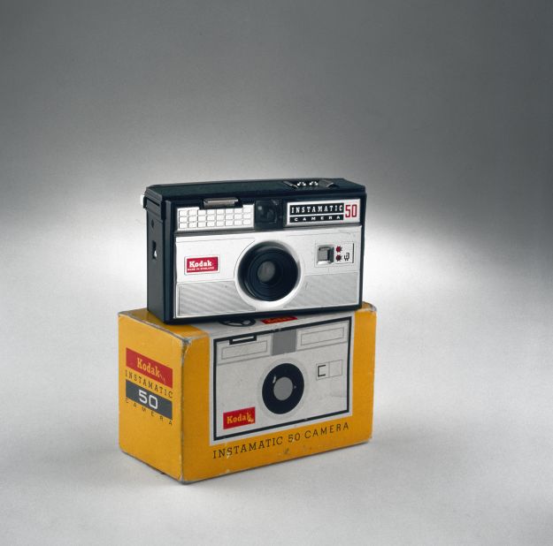 The Kodak Instamatic camera was released in 1963 and became an immediate success, thanks to its simple controls and lightweight design. With millions of Instamatics in circulation within a few years, there's no telling how many summer vacation photos these snappers shot.