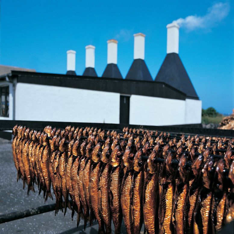 The island of Bornholm is famed for its signature dish of smoked herring, making the Bornholm Smokehouses a fishy success story.<br />With distinct tall white chimneys and pungent aroma, the smokehouses are hard to miss, but are worth a visit for herring fans.<br /><em>More info: </em><a href="http://www.visitdenmark.com/" target="_blank" target="_blank"><em>www.visitdenmark.com</em></a><br /><a href="http://travel.cnn.com/no-chance-noma-6-copenhagens-other-great-restaurants-902686"><em>More: No chance at Noma? 6 of Copenhagen's other great restaurants</em></a>