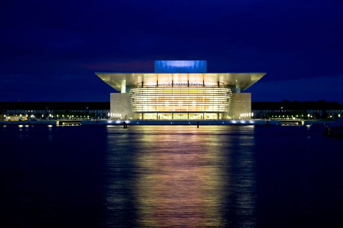Clad with maple wood, limestone, and 24-carat gold leaf, the Denmark's national opera house is one of the worlds most modern and expensive opera houses ever built.<br /><a href="index.php?page=&url=http%3A%2F%2Fkglteater.dk%2F" target="_blank" target="_blank"><em>Copenhagen Opera House</em></a><em>, Ekvipagemestervej 10, 1438 København K, Denmark; +45 3369 6969</em><br /><a href="index.php?page=&url=http%3A%2F%2Fedition.cnn.com%2F2014%2F04%2F22%2Ftravel%2Fspectacular-theaters%2F"><em>More: 15 of the world's most spectacular theaters</em></a>