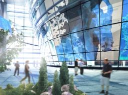 The desire for expansive, open buildings will form the design of new airports, says Skyscanner. - (Courtesy Skyscanner)