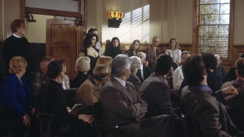 Teri Hatcher played Jerry's girlfriend Sidra Holland when she first came on the show in season four (February 1993). Hatcher appeared in three episodes, including the series finale. In Hatcher's first episode, the focus is on her breasts. With Elaine questioning whether they are natural or man-made, she stages an "accidental" stumble in the sauna to see if she can discover the truth. When Sidra discovers that Jerry and Elaine are friends, she breaks up with Jerry using the now-legendary line "they're real ... and they're spectacular." The storyline double dips with another memorable plot featuring Megan Mullally.