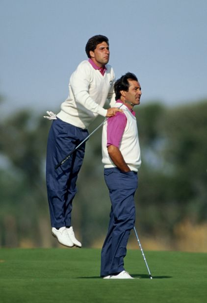 Ballesteros and Olazabal also excelled as a partnership in the Ryder Cup, which Seve is credited with reinvigorating from his first appearance in 1979 when the competition saw Europe take on the United States. It had previously been Great Britain and Ireland against the U.S..