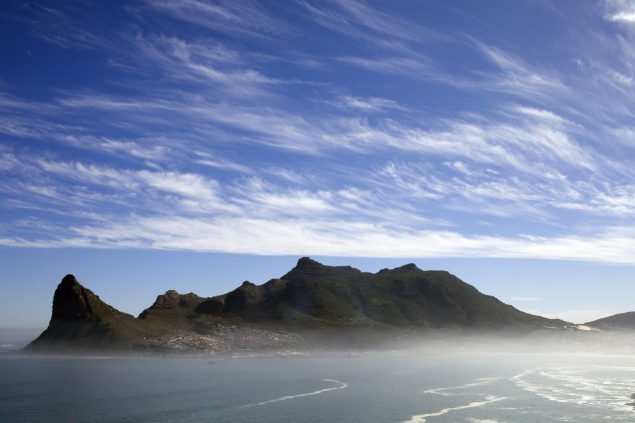 <strong>Route 62, South Africa:</strong> Route 62 stretches 748 kilometers between Cape Town and Port Elizabeth. Here, Hout Bay is pictured from Chapman's Peak Drive, a celebrated nine-kilometer marine drive close to the start of Route 62. 