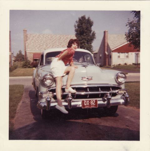 <a href="http://ireport.cnn.com/docs/DOC-99316">Brian McDaniels </a>bought this powder blue 1954 Chevrolet Bel Air when he was 18. It's the car he would meet his future wife Linda in. She is seen here in 1962, sitting on the car in front of his driveway in Columbus, Ohio.