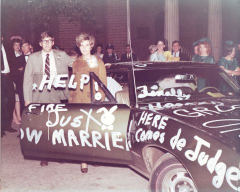 <a href="http://ireport.cnn.com/docs/DOC-1148014">John Bunting</a> was lucky enough to own a few cars as a young man in the '60s, beginning when he was in high school. Here, Bunting and his wife Judy stand beside the decorated Pontiac on their wedding night, in 1968. He bought it brand-new that year for $4,200.<br />