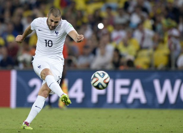 Benzema signed for Real Madrid from French club Lyon in 2009.