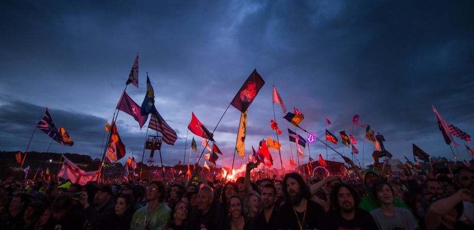 Glastonbury Festival is among the less traditional brands represented in the top 20. 