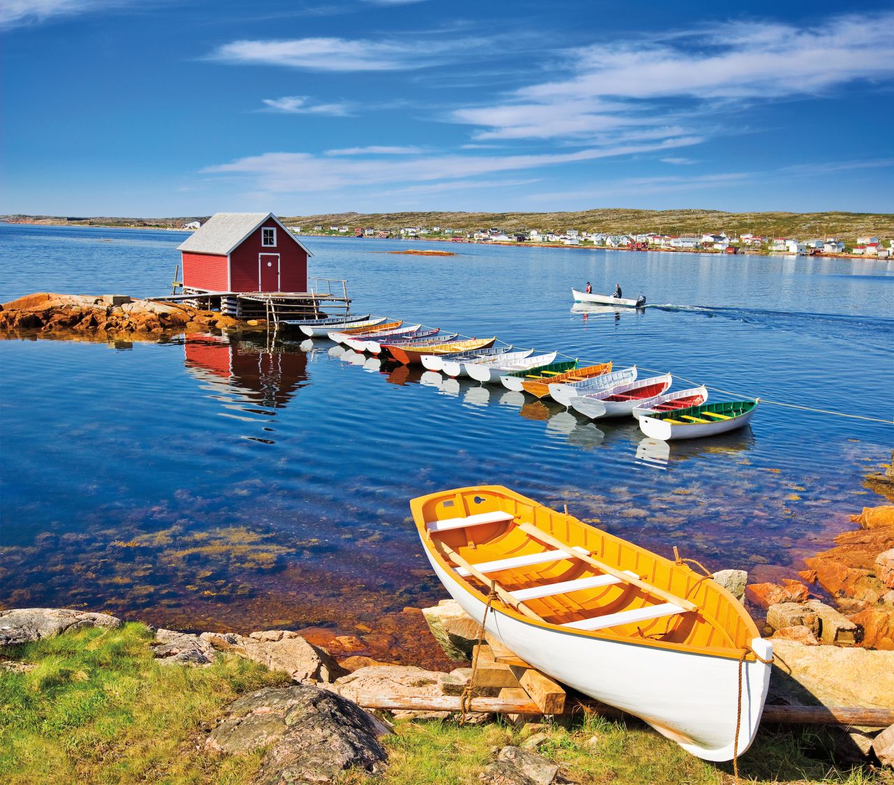 <strong>Fogo Island: </strong>For a traditional Newfoundland and Labrador fishing port experience, turn to Fogo Island. The largest island on Newfoundland and Labrador's vast coast, it's home to 11 <a href="http://www.townoffogoisland.ca/home/2" target="_blank" target="_blank">communities and was first settled by the Irish in the 18th century. </a>