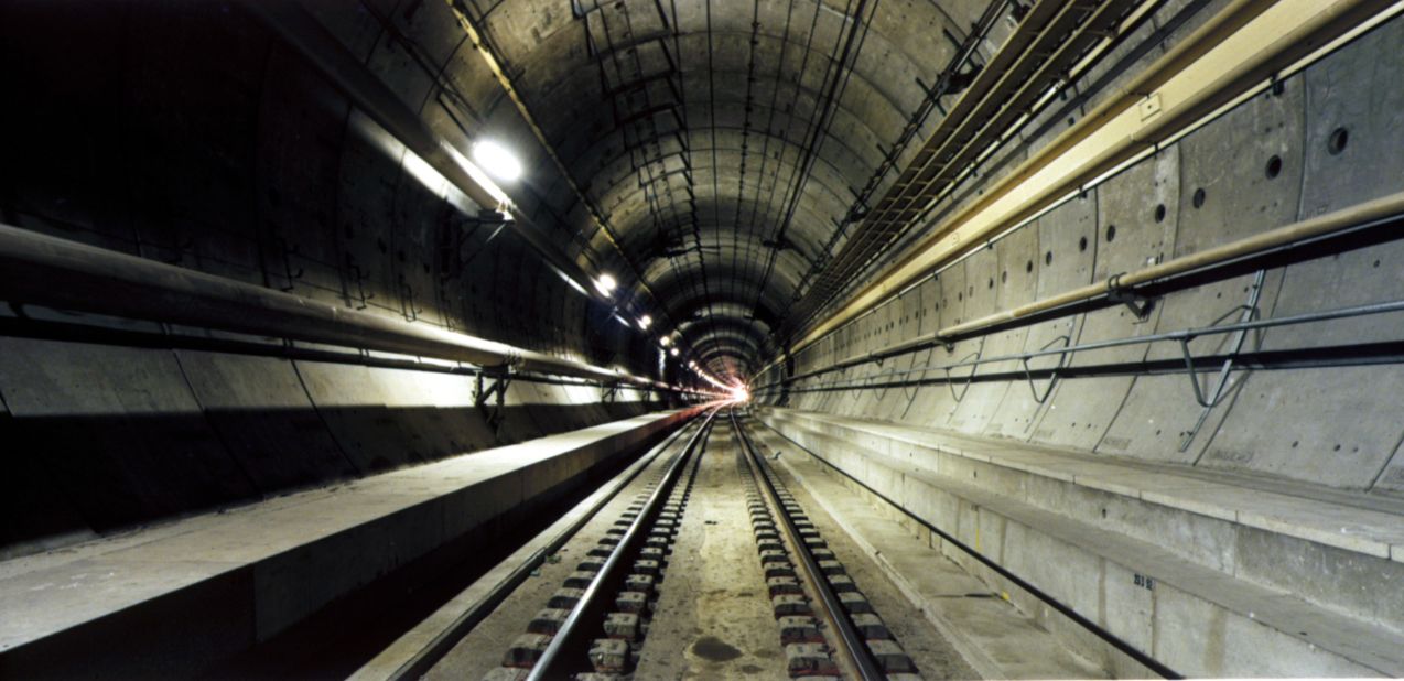"The Channel Tunnel fundamentally changed the geography of Europe and helped to reinforce high speed rail as a viable alternative to short-haul flights,'' says Matt Sykes, tunnel expert and director at engineering firm Arup. <strong>Length: </strong>50 kilometers