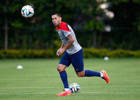 Clint Dempsey World Cup Training