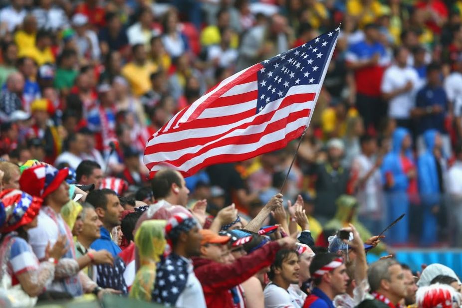 USA Fans World Cup Brazil