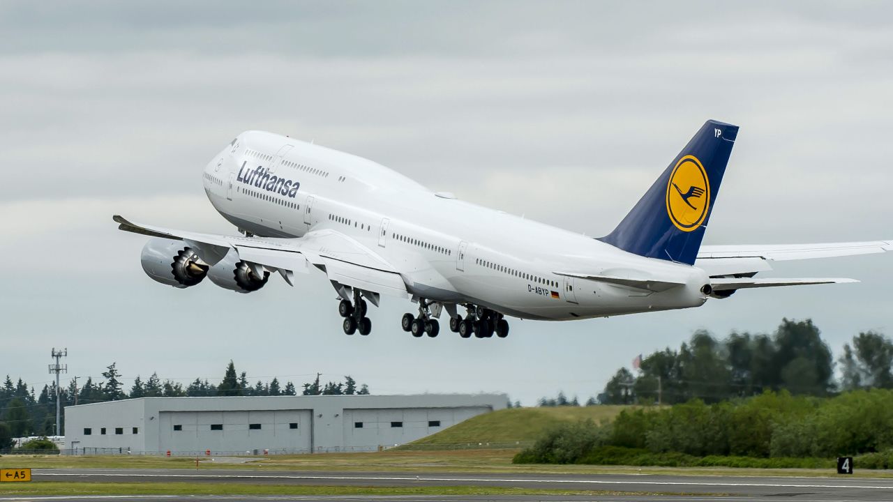 Boeing continues to produce new versions of its historic 747 model airliner more than 40 years after the original. This 747-8 Intercontinental was the 1,500th to come off the production line earlier this year.