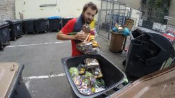 Baptiste Dubanchet's dumpster diving mission across Europe