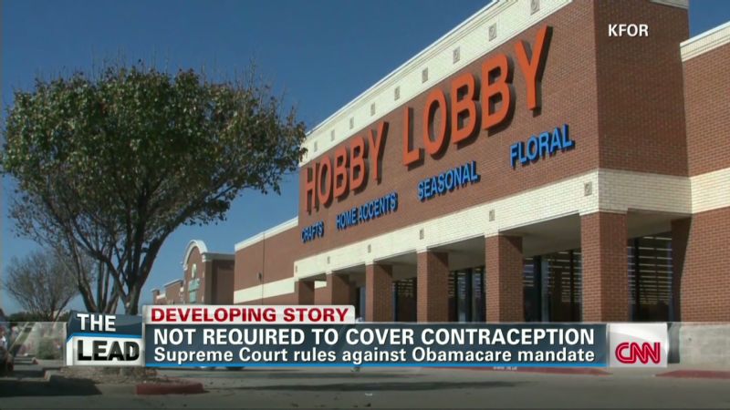 Supreme Court in favor of Hobby Lobby 2014