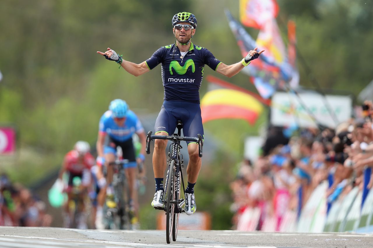 A mechanical mishap in last year's Tour de France left Alejandro Valverde chasing the pack, but this year he takes full leadership of Movistar's team and has been in fine form in 2014.