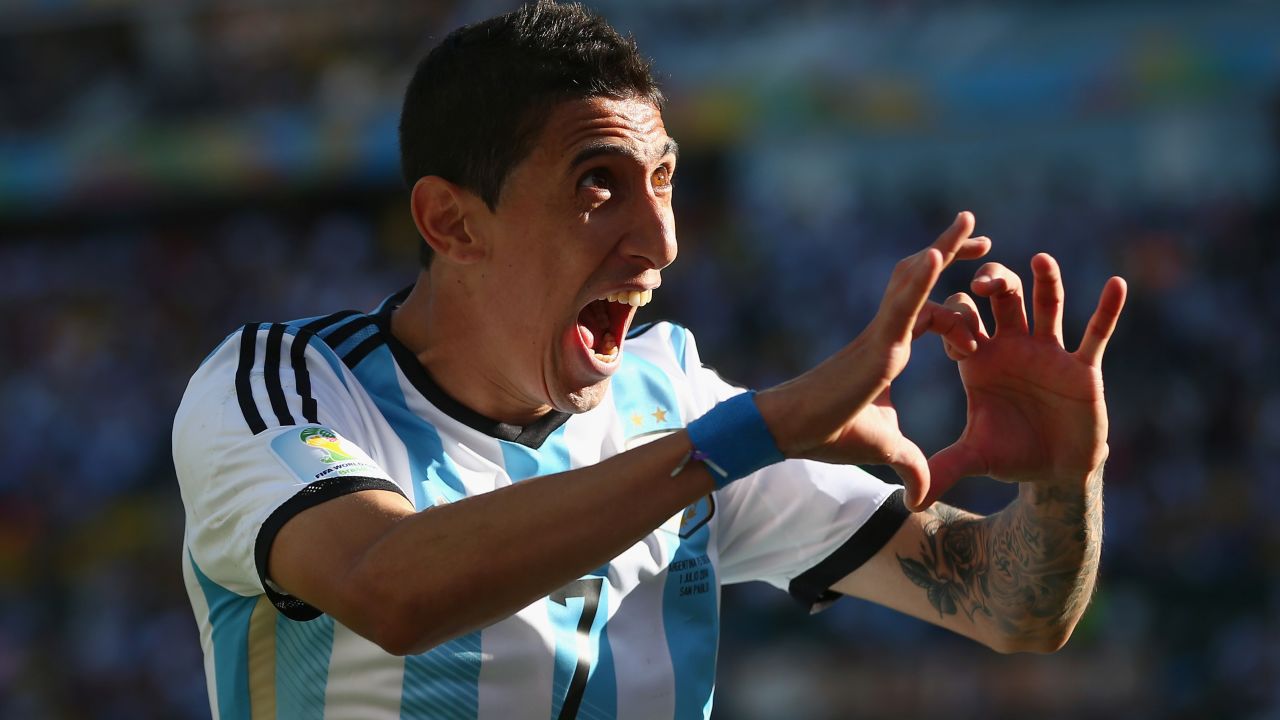 Di Maria's goal came late in extra time when it appeared that the game was heading toward a penalty kick shootout.