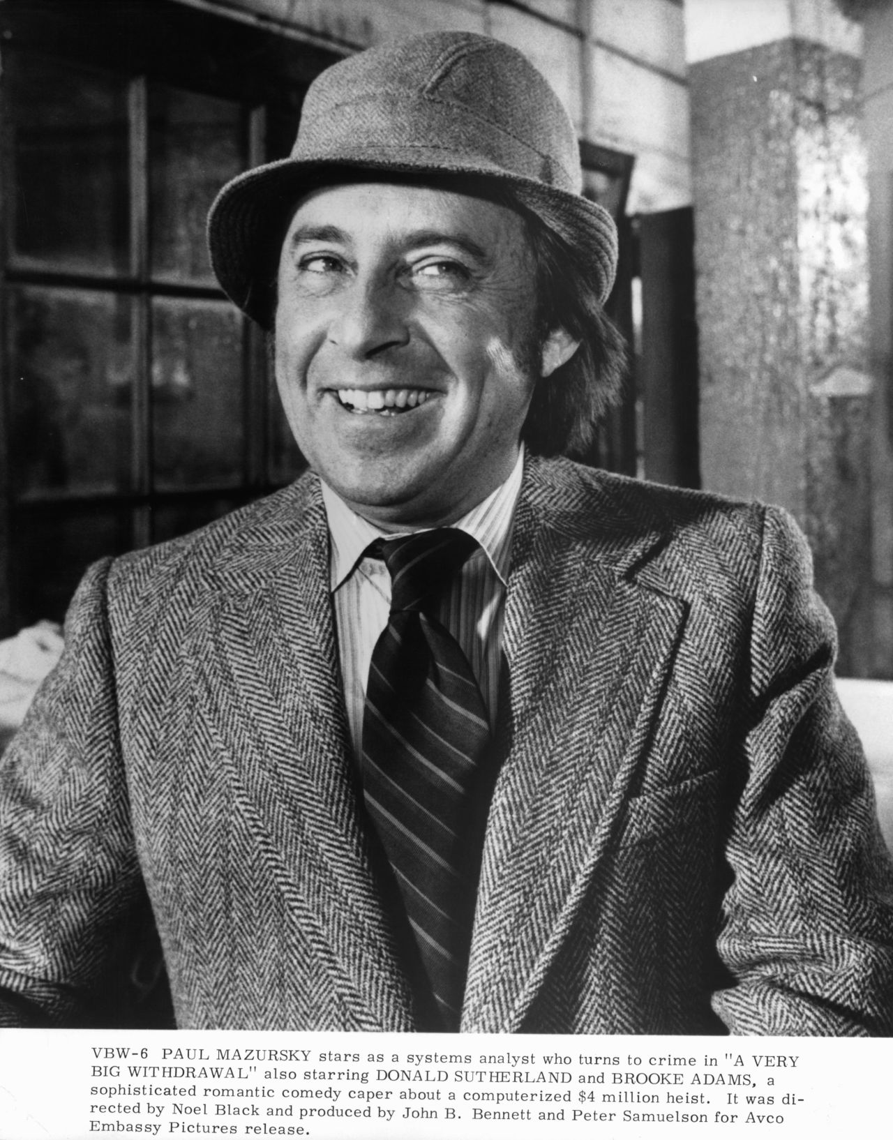 <a href="http://www.cnn.com/2014/07/01/showbiz/movies/obit-paul-mazursky/index.html" target="_blank">Paul Mazursky</a>, a five-time Oscar nominee who directed and wrote such films as "Bob & Carol & Ted & Alice," "An Unmarried Woman" and "Down and Out in Beverly Hills," died at the age of 84, his agent said July 1.