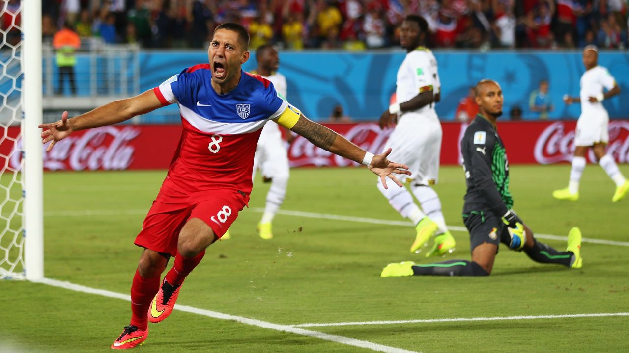 U.S. team captain Clint Dempsey's home state of Texas has been the third most-active engaging with the World Cup.