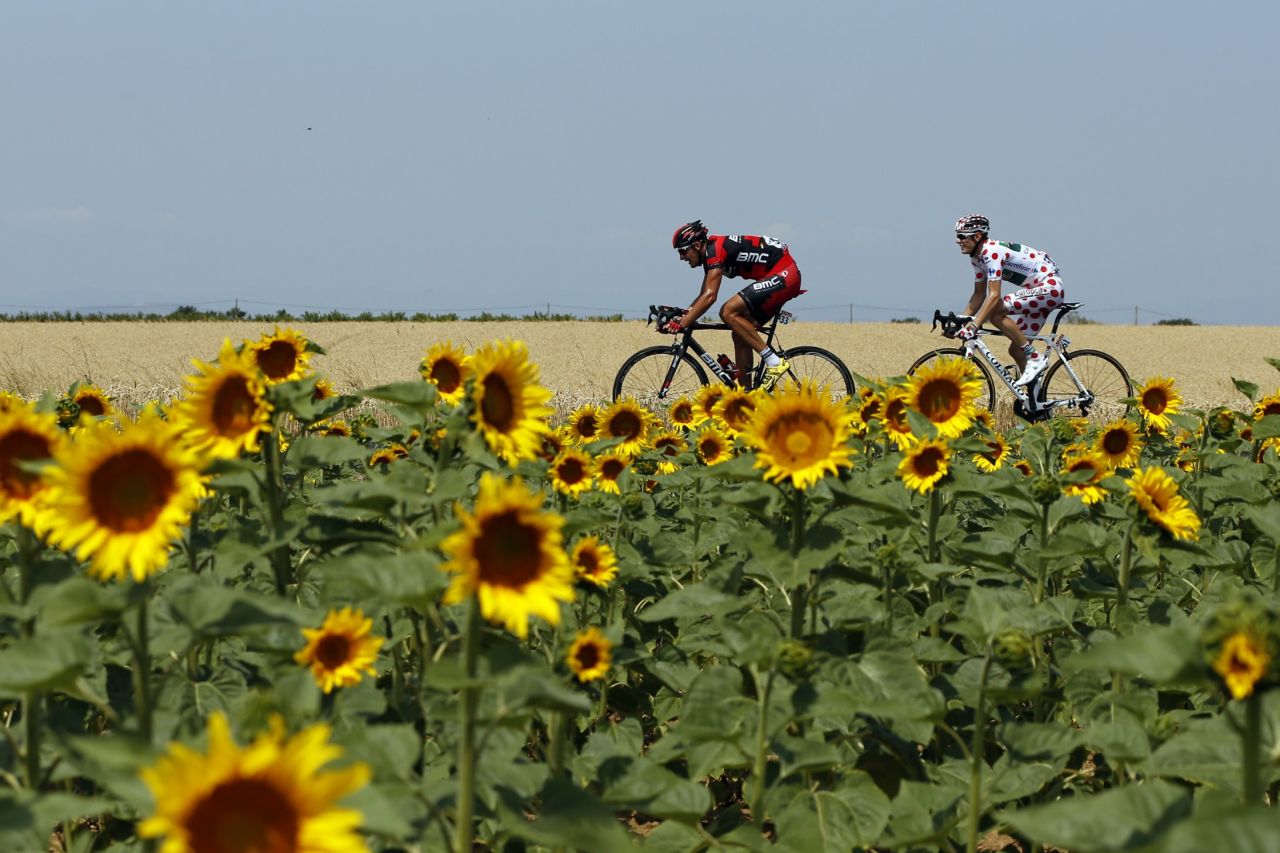 The beauty of the Tour is captured in unique images of each year's race. 