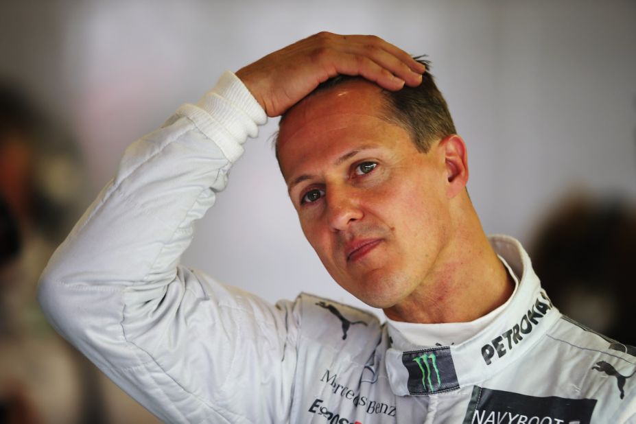 Michael Schumacher's manager expressed the "continued support and patience" being offered to the stricken Formula One star. "We must hope that with continued support and patience he will one day be back with us," Sabine Kehm said. In December 2016 she added Schumacher's health "is not a public issue."