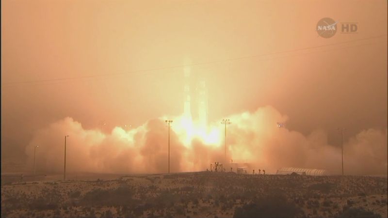 NextImg:NASA launches satellite to study carbon pollution in the atmosphere | CNN Business