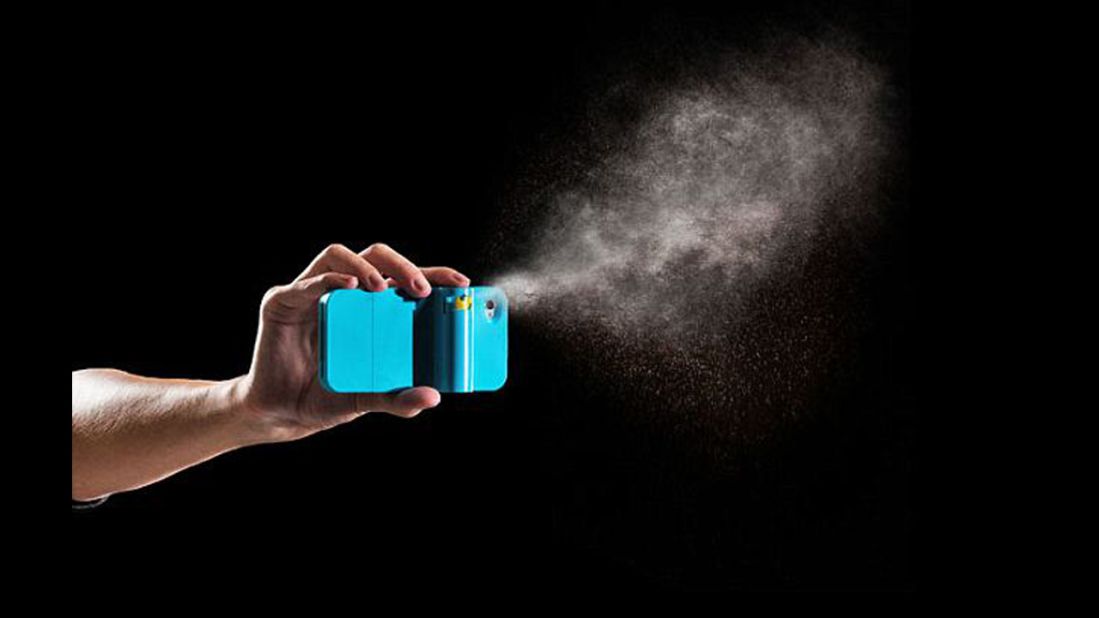 <a href="http://spraytect.com/products/" target="_blank" target="_blank">Spraytect's</a> pepper-spray case is currently available in a variety of colors for iPhone 4 and 4S, and will soon be offered for the newer models.  Company founder Scott McPherson said he created this with his college-bound daughter's safety in mind.