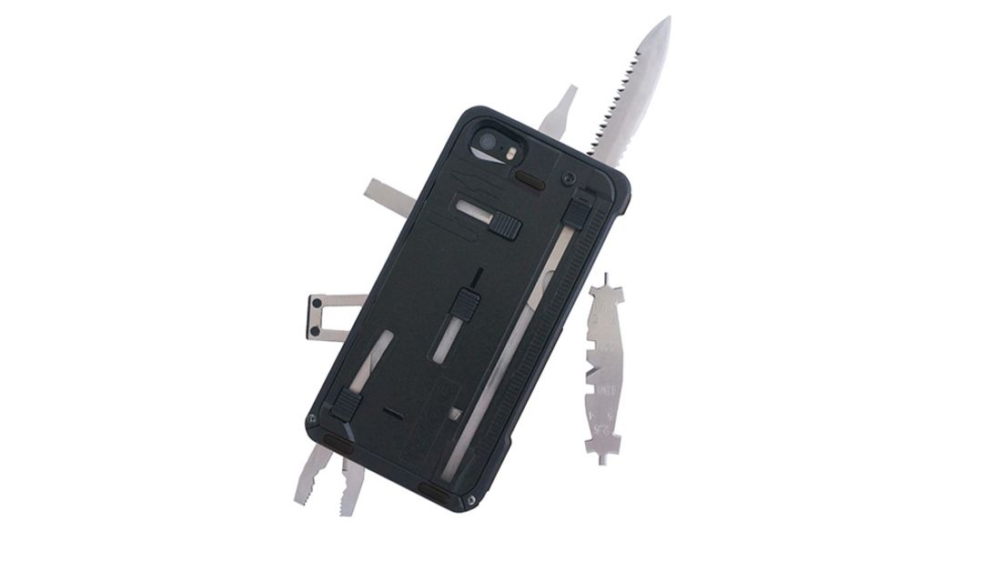 With 22 different tools, TaskLab's<a href="http://thetasklab.com/task-one-multi-tool-case" target="_blank" target="_blank"> TaskOne G3 </a>multi-tool case is perfect for both outdoor and gadget aficionados. There's even a mount for attaching reciprocating saw blades, in case the included knife isn't enough for you.