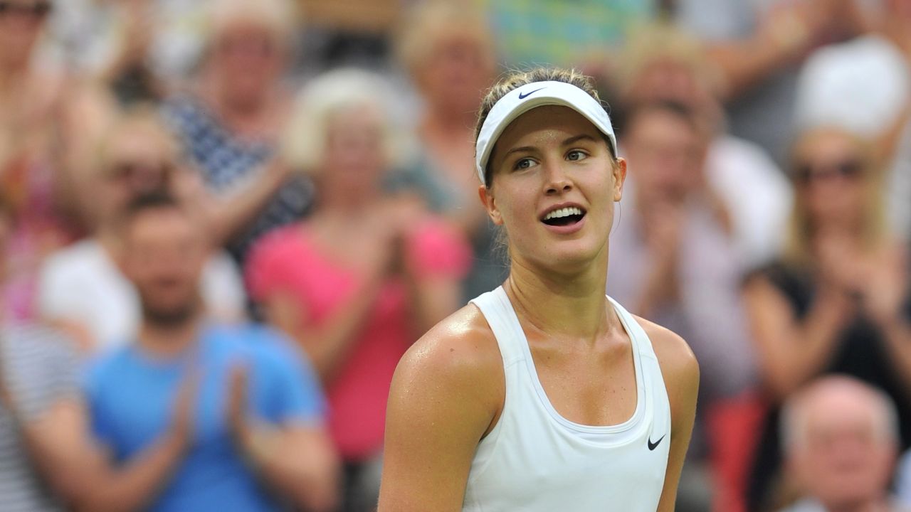 Eugenie Bouchard reached the semifinals of the Australian and French Opens earlier this year.