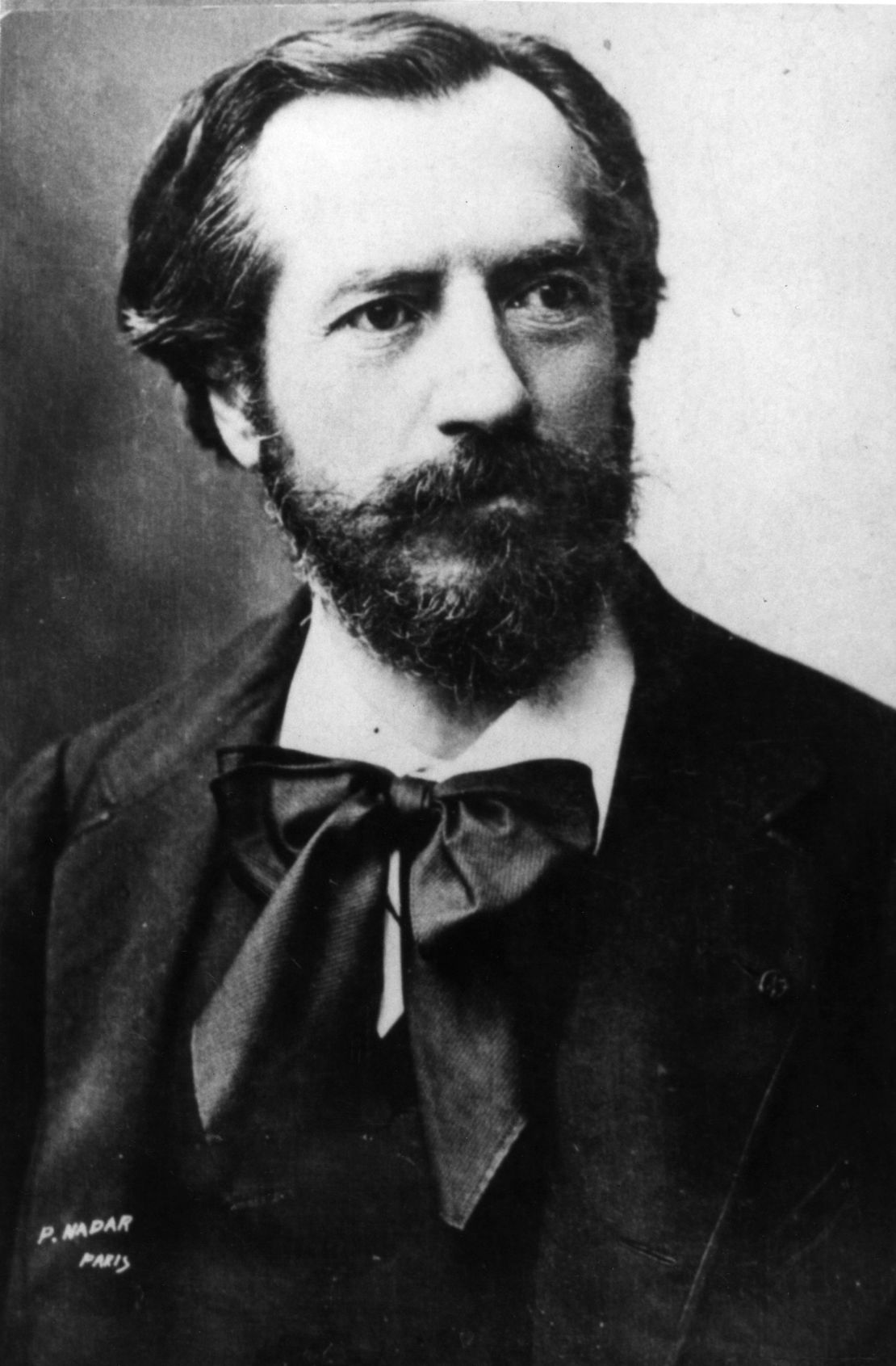 French sculptor Frédéric Auguste Bartholdi, designer of the Statue of Liberty.