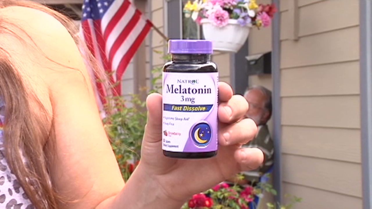 Some adults and children take melatonin, a hormone that scientists think may help regulate sleep cycles. Studies show it can help people who have trouble sleeping. 