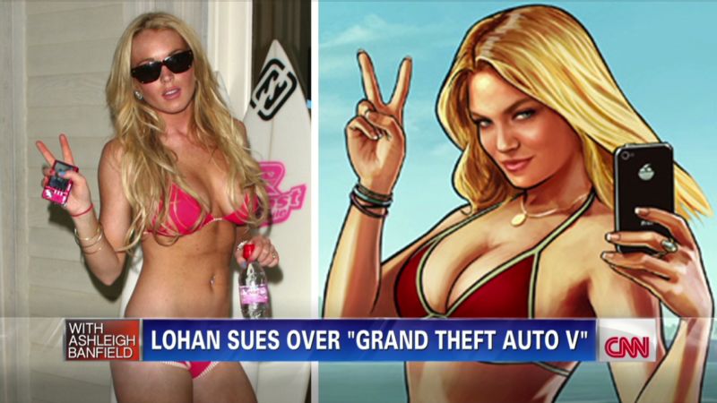 Lindsay Lohan Sues Over ‘grand Theft Auto V Cnn
